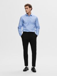 SLIM FIT SKJORTE, Light Blue, highres