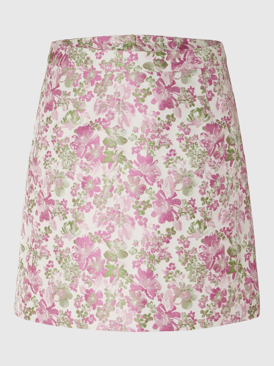 Selected JACQUARD FLORAL MINI-JUPE, Snow White, highres - 16093124_SnowWhite_1090828_001.jpg