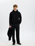 Selected 100% BAUMWOLL HOODIE, Black, highres - 16100000_Black_008.jpg
