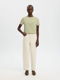 CLASSIC COTTON T-SHIRT, Lint, highres