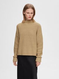 OVERSIZED JUMPER, Cornstalk, highres