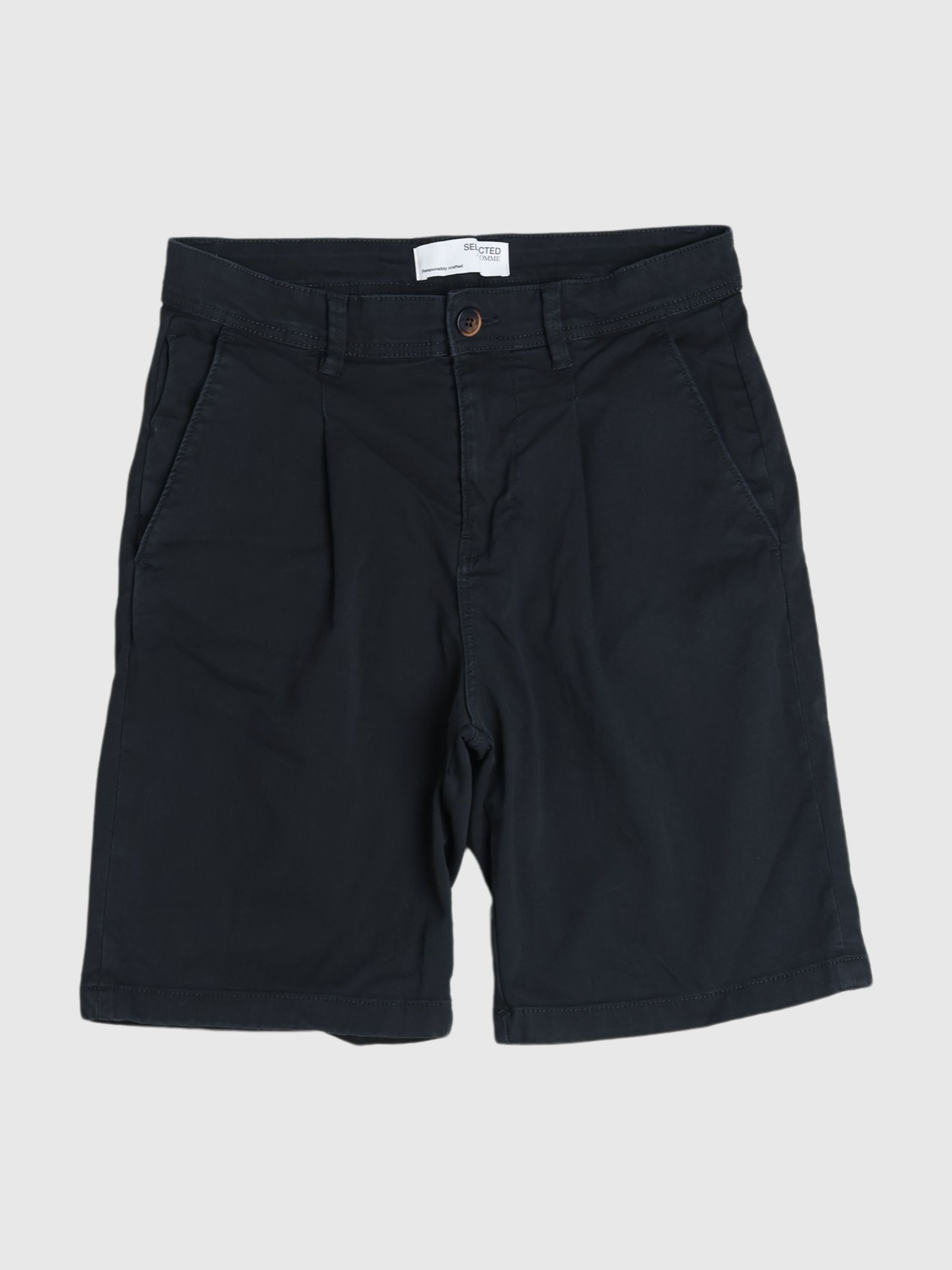 KLASSISCHE CHINOSHORTS, Dark Shadow, highres