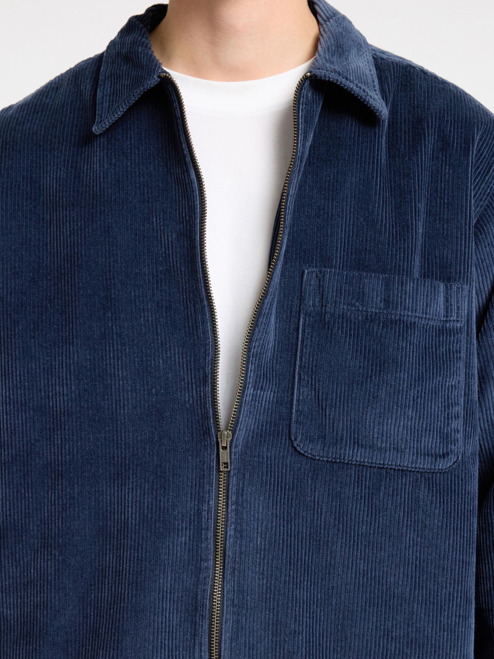 CORDUROY OVERSHIRT, Sky Captain, highres