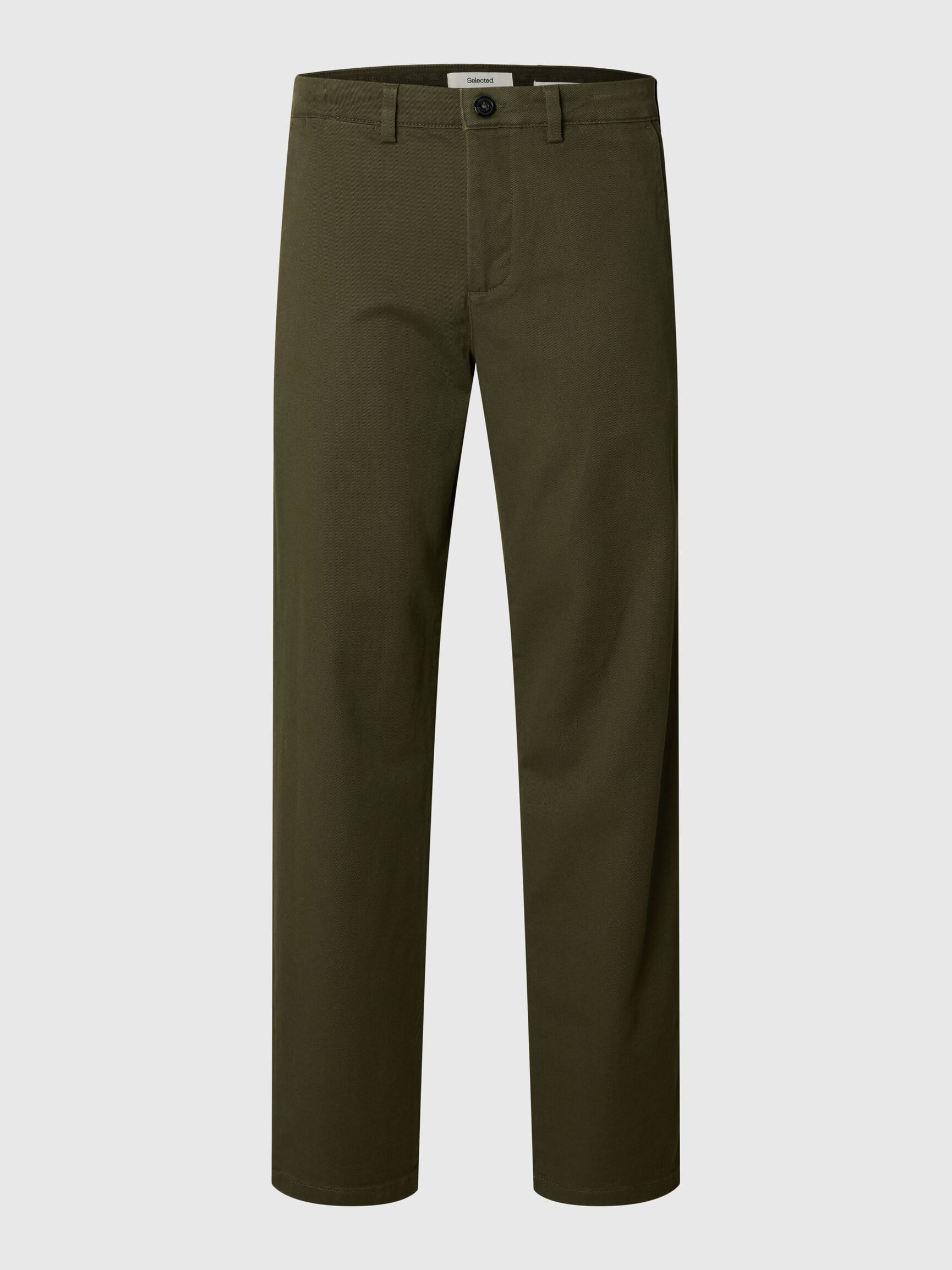 STRAIGHT FIT CHINOS, Forest Night, highres