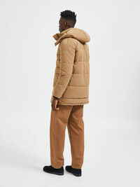 GEFÜTTERTER PARKA, Ermine, highres