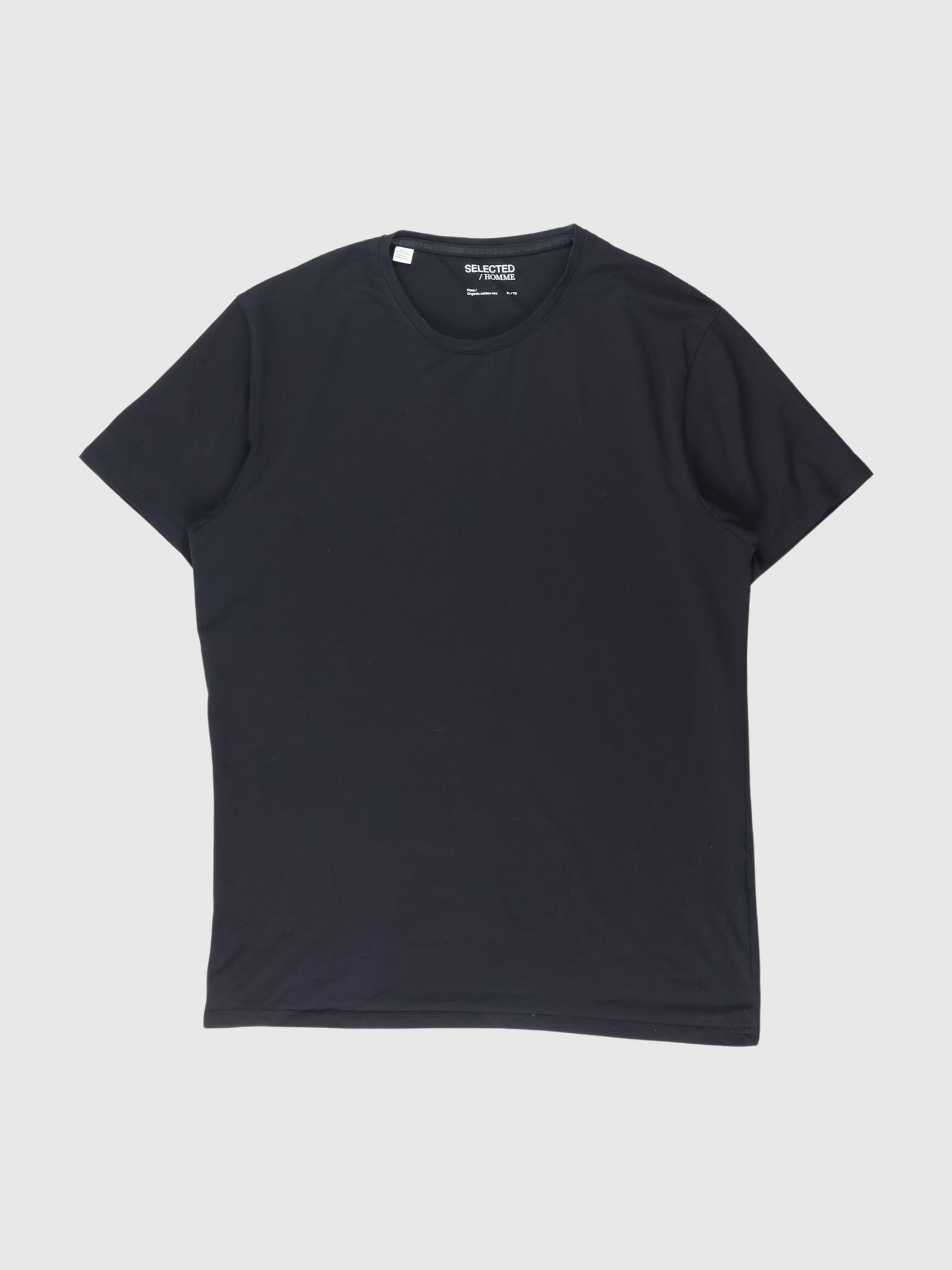 SHORT-SLEEVED RELAXED FIT T-SHIRT, Black, highres