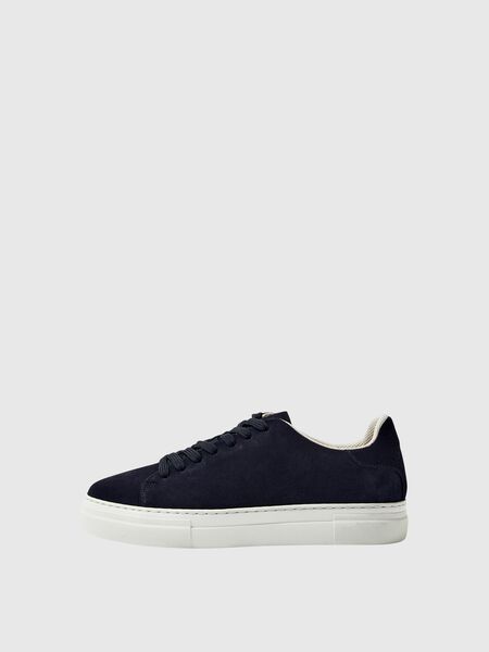 Selected CHUNKY SUÈDE SNEAKERS, Dark Navy, highres - 16095934_DarkNavy_001.jpg