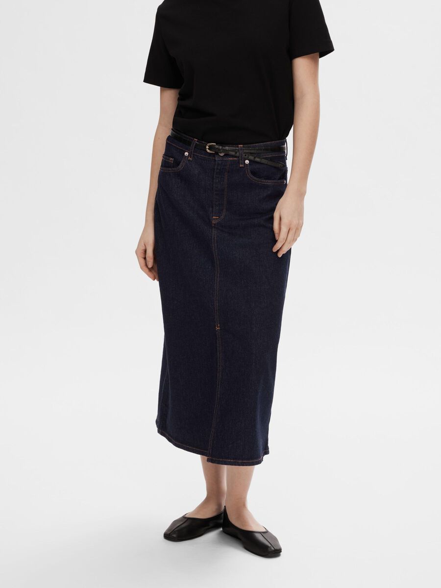 Selected JEANS MIDIROCK, Dark Blue Denim, highres - 16093600_DarkBlueDenim_003.jpg