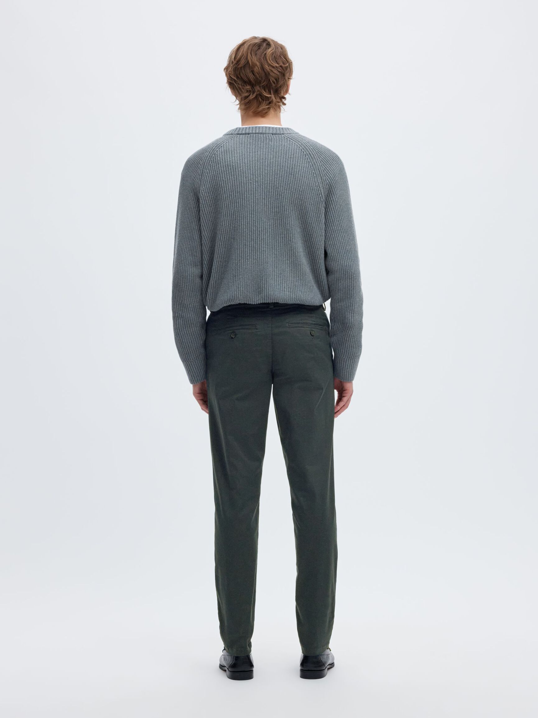 175 SLIM FIT FLEX CHINO, Dark Shadow, highres