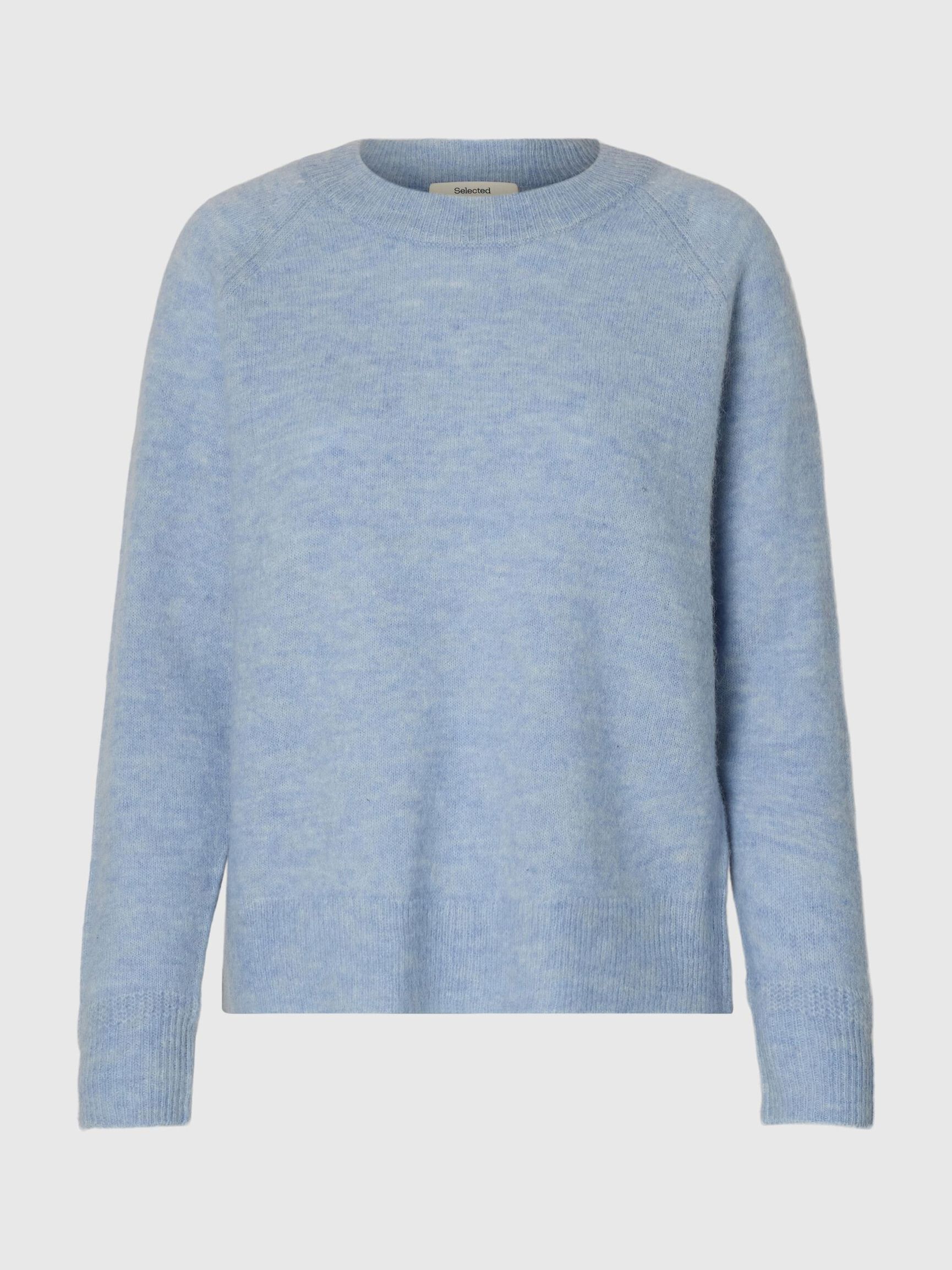 LANGE MOUWEN TRUI, Cashmere Blue, highres