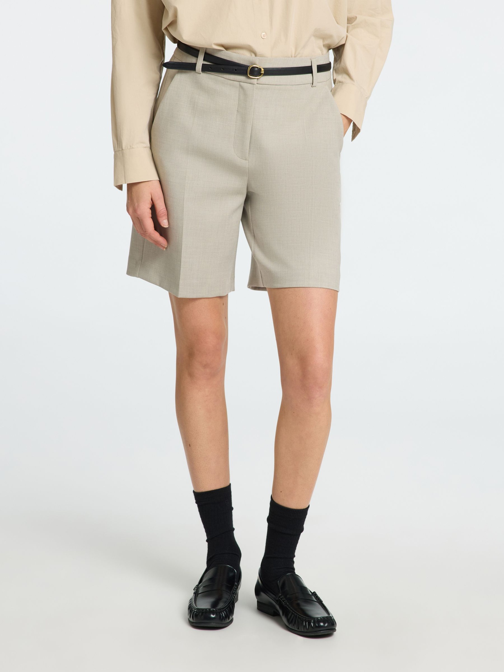 TAILORED HIGH WAISTED TROUSERS, Island Fossil, highres