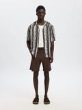 Selected WAFFLED SHORTS, Chocolate Brown, highres - 16094897_ChocolateBrown_008.jpg