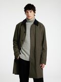 Selected WAXED COTTON  COAT, Grape Leaf, highres - 16094042_GrapeLeaf_008.jpg