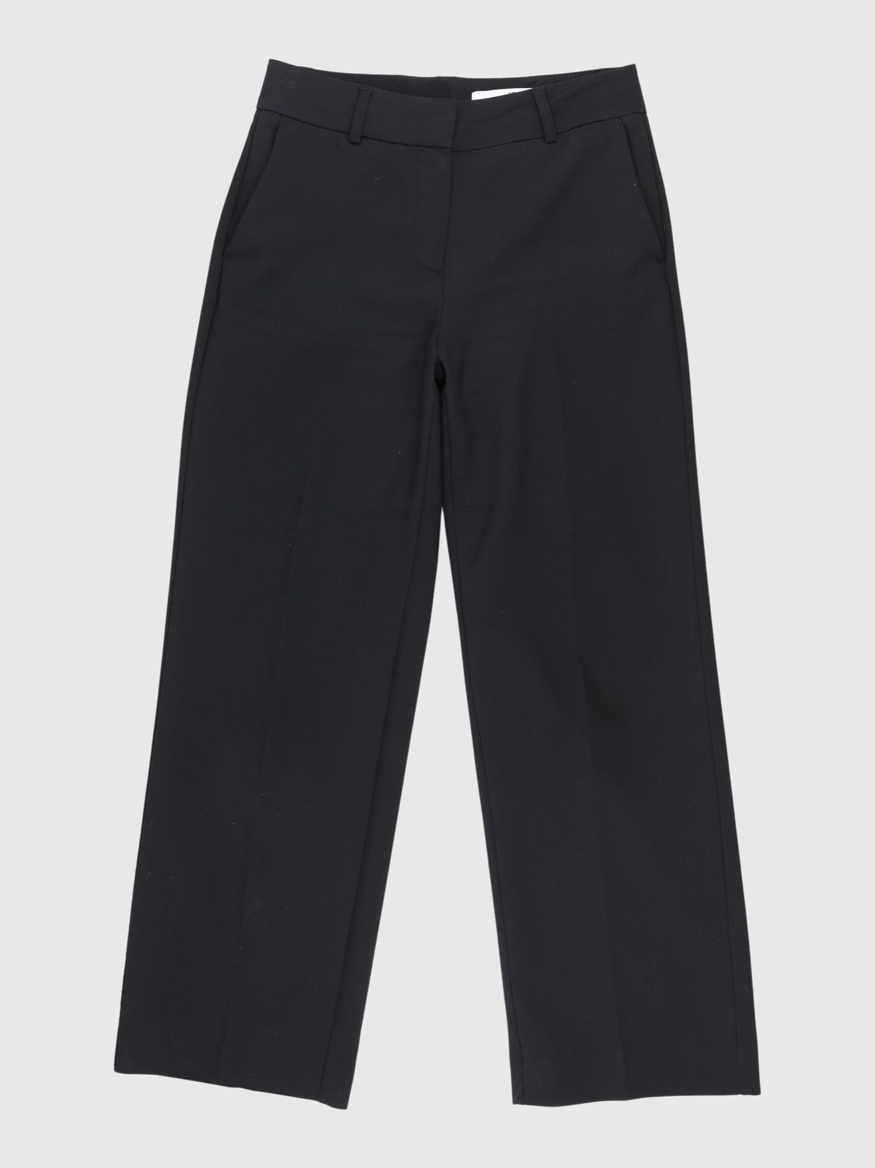 BELT LOOPS TROUSERS, Black, highres