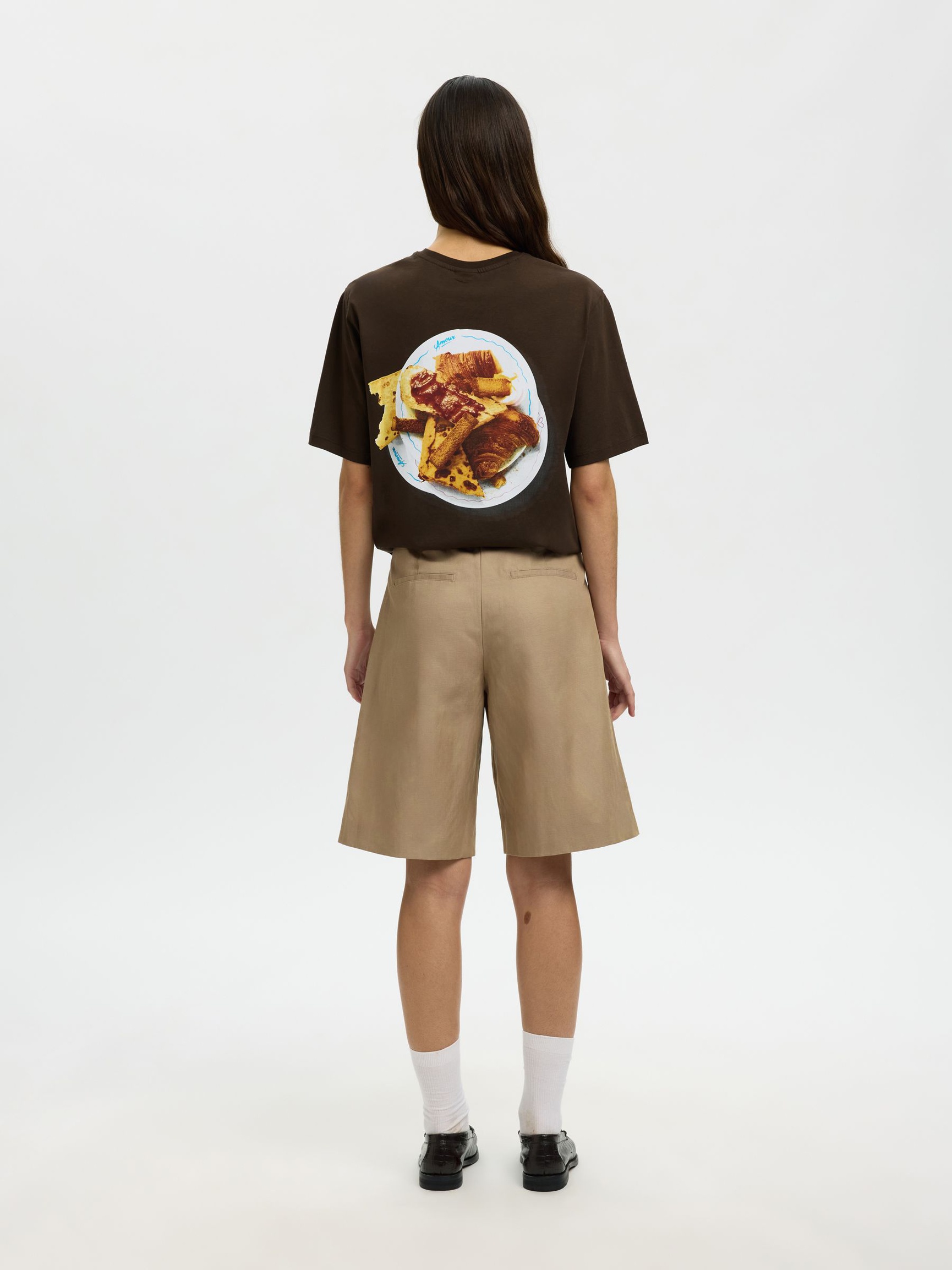 REGULAR FIT PRINTET T-SHIRT, Delicioso, highres