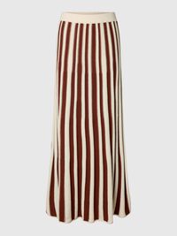 MAXI KNITTED SKIRT, Birch, highres