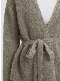 WOLMIX GEBREID VEST, Steel Gray, highres