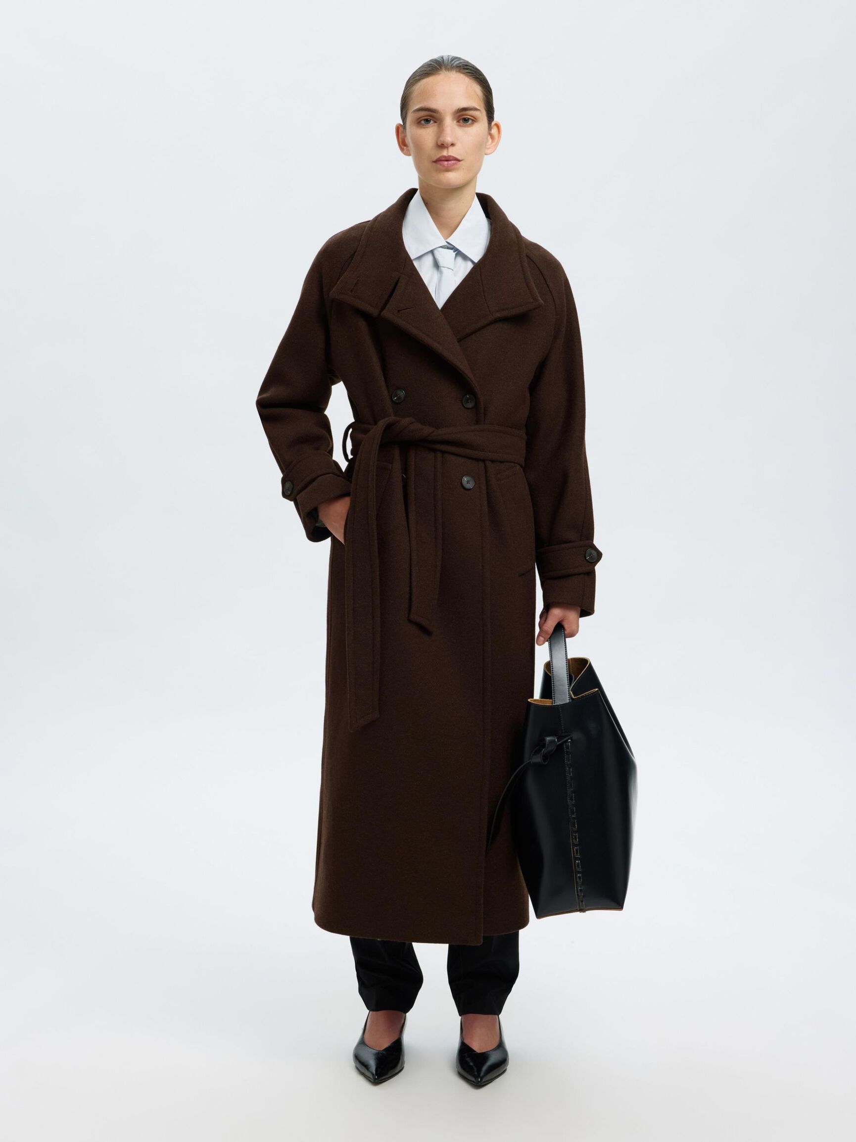 WOOL BLEND  COAT, Delicioso, highres