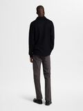 Selected VISKOSEMIX STRICKJACKE, Black, highres - 16096685_Black_004.jpg