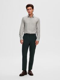 SLIM FIT SHIRT, White, highres