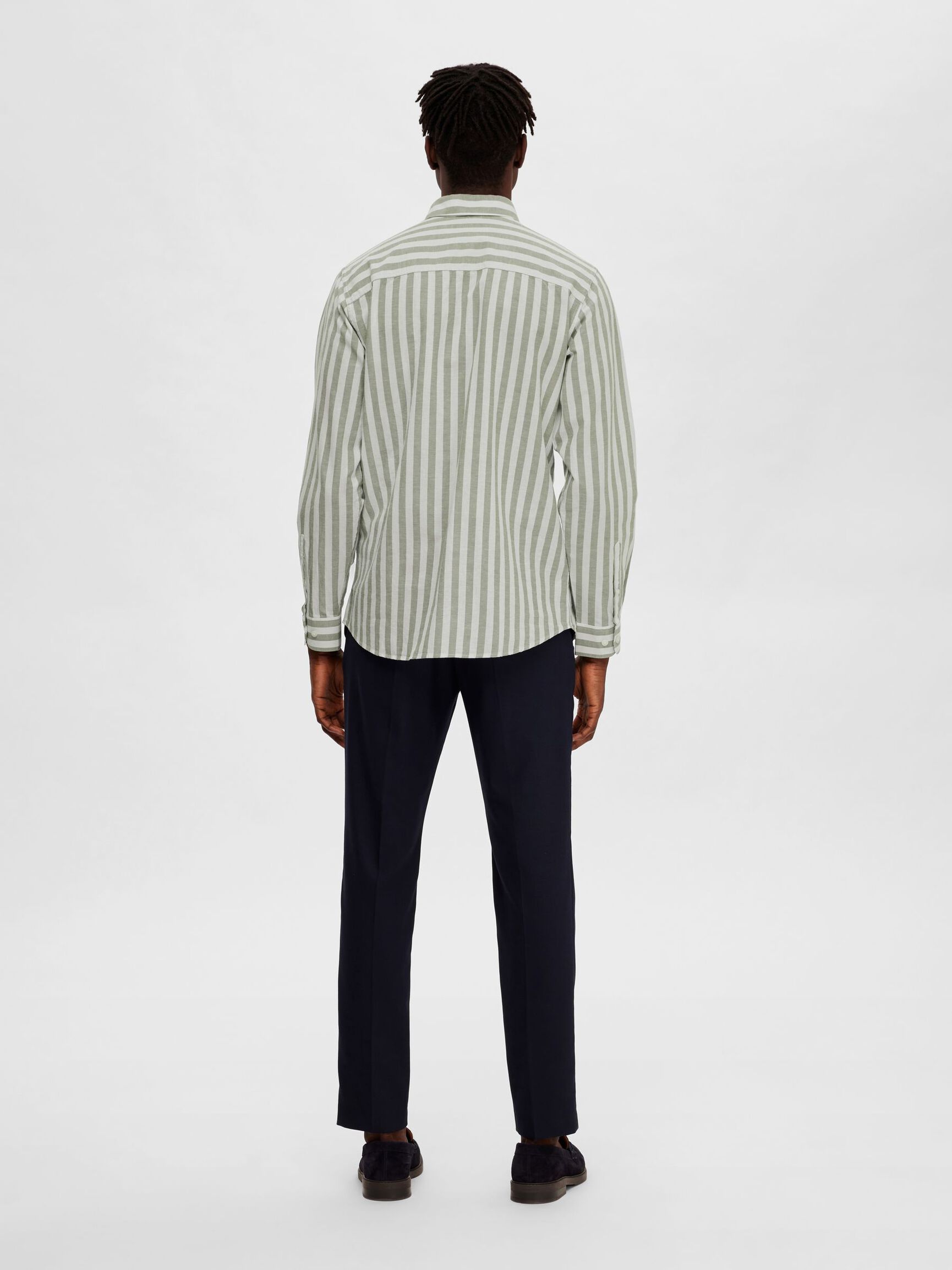 SLIM FIT SHIRT, Desert Sage, highres