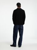 Selected 100% WOLL SHACKET, Black, highres - 16094274_Black_004.jpg