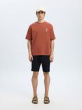 Selected LOOSE FIT PRINT T-SHIRT, Etruscan Red, highres - 16097657_EtruscanRed_005.jpg