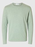 Selected LANGÄRMELIGES PULLOVER, Iceberg Green, highres - 16079774_IcebergGreen_853600_001.jpg
