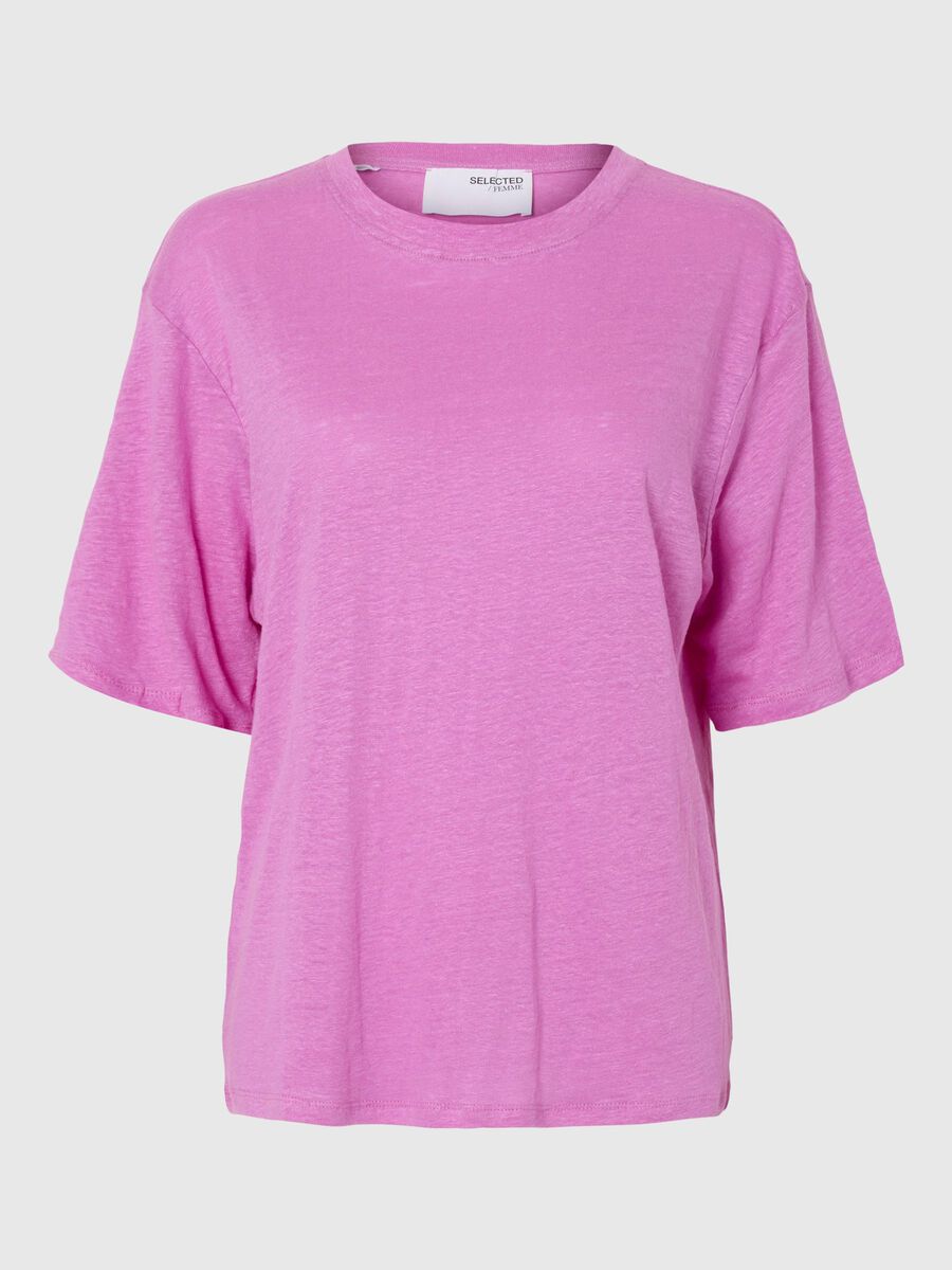 Selected LINNEN T-SHIRT, First Bloom, highres - 16090089_FirstBloom_001.jpg
