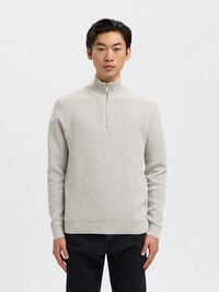 SWETER, Light Grey Melange, highres