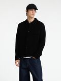 Selected 100% WOLL SHACKET, Black, highres - 16094274_Black_003.jpg