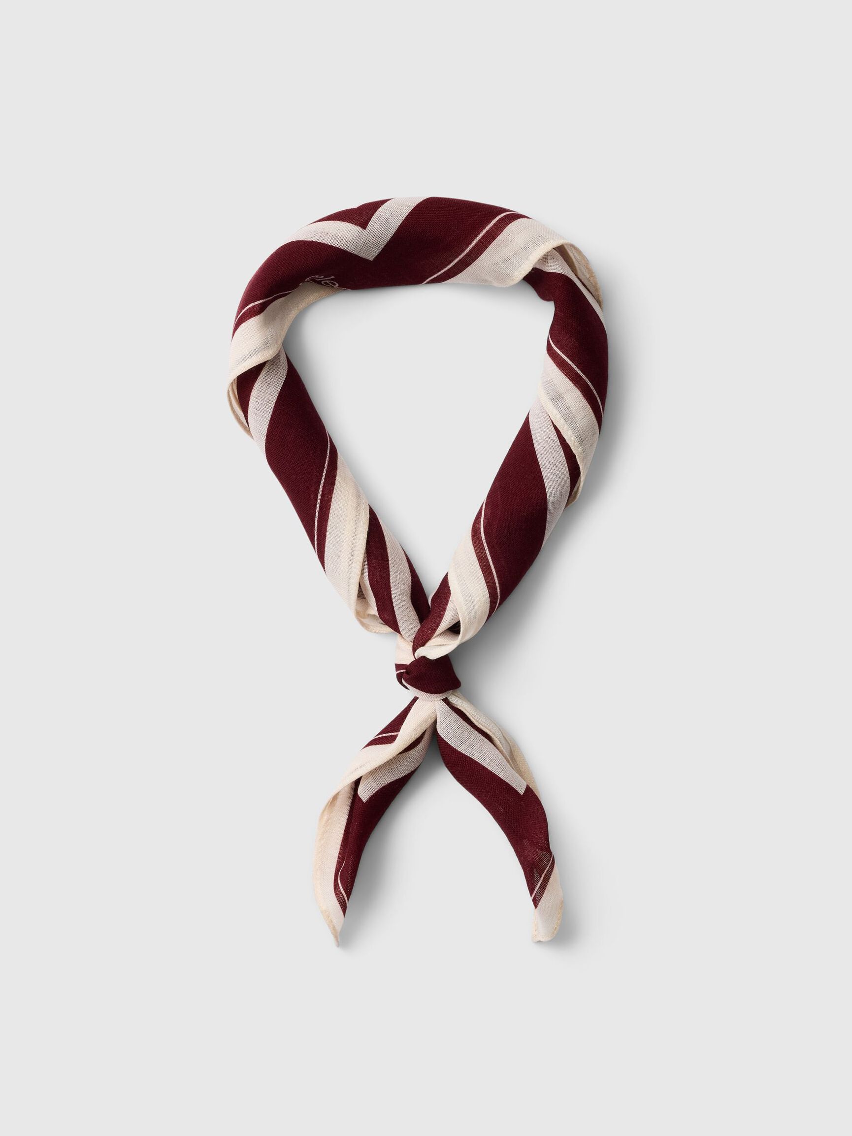 WOOL SCARF, Tawny Port, highres