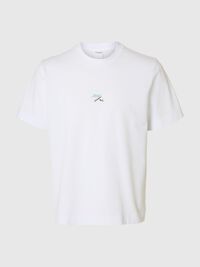 PRINTED REGULAR FIT T-SHIRT, Bright White, highres