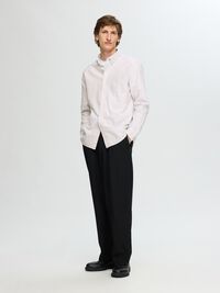 OXFORD OVERHEMD, White, highres