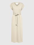 Selected CAP SLEEVE ROBE MI-LONGUE, Birch, highres - 16089879_Birch_001.jpg
