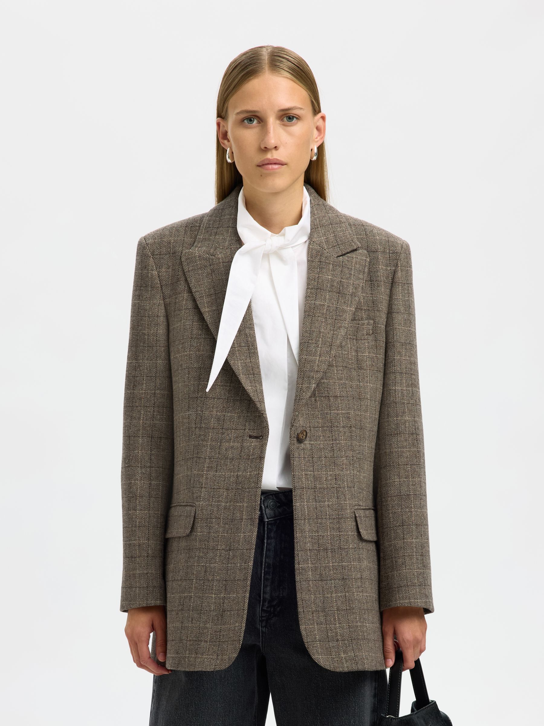 100% WOL SINGLE-BREASTED BLAZER, Delicioso, highres