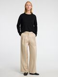 Selected LINEN BLEND KNITTED JUMPER, Black, highres - 16096205_Black_008.jpg