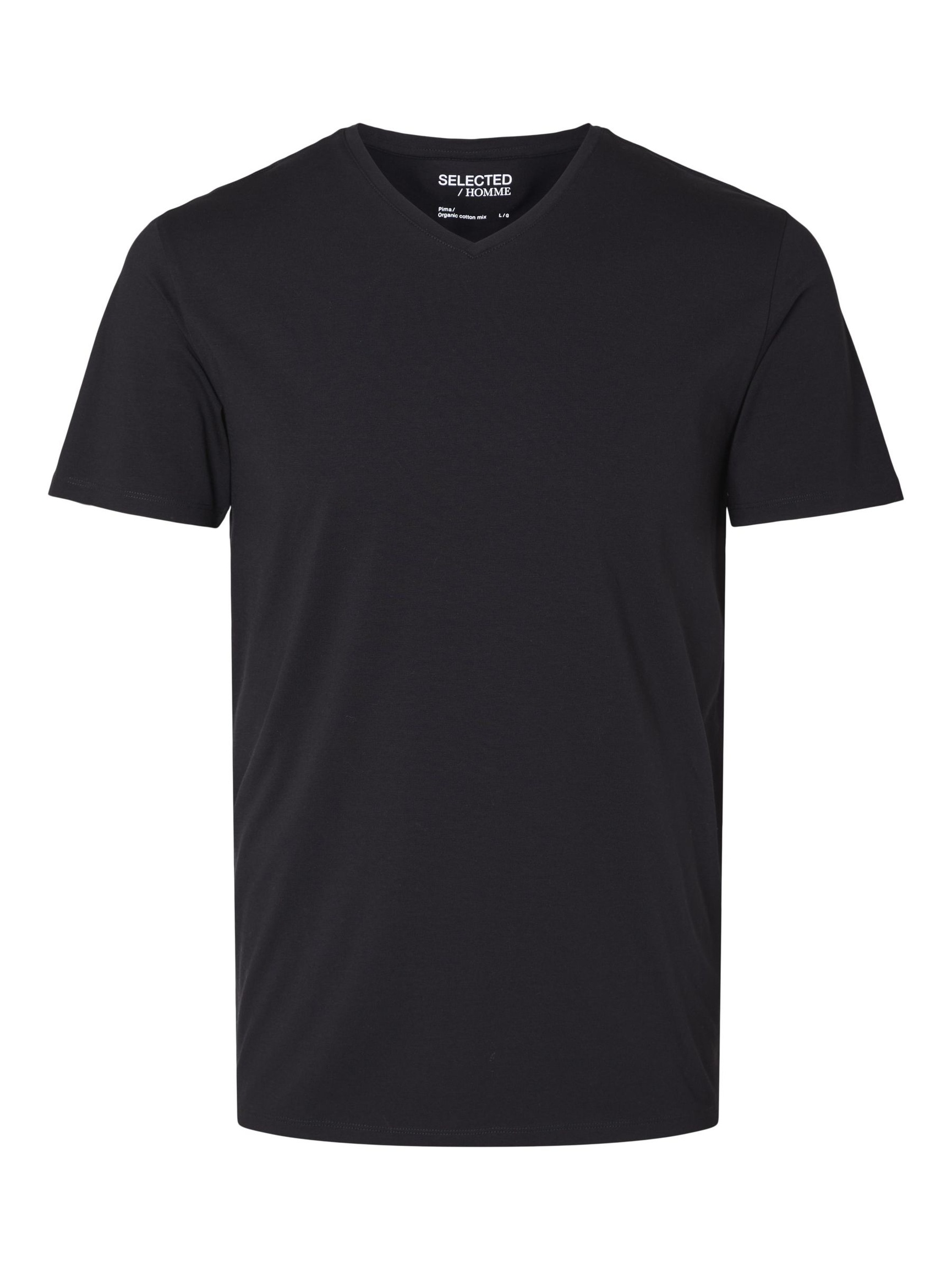 T-SHIRT, Black, highres