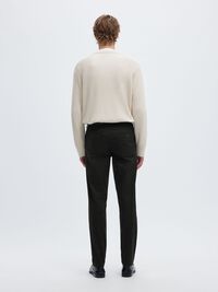 175 SLIM FIT FLEX CHINOS, Black, highres