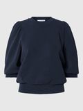 Selected POFMOUW SWEATSHIRT, Dark Sapphire, highres - 16082379_DarkSapphire_001.jpg