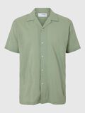 Selected CUBAN COLLAR HEMD, Iceberg Green, highres - 16084639_IcebergGreen_001.jpg