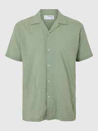CUBANSK KRAVE SKJORTE, Iceberg Green, highres