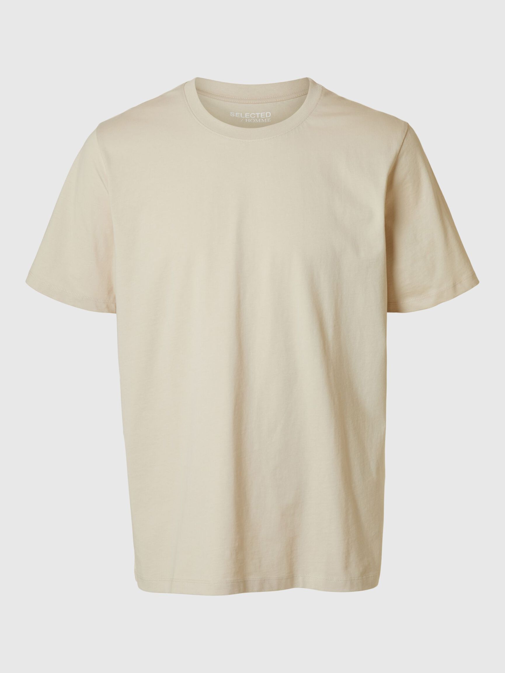 REGULAR T-SHIRT, Oatmeal, highres