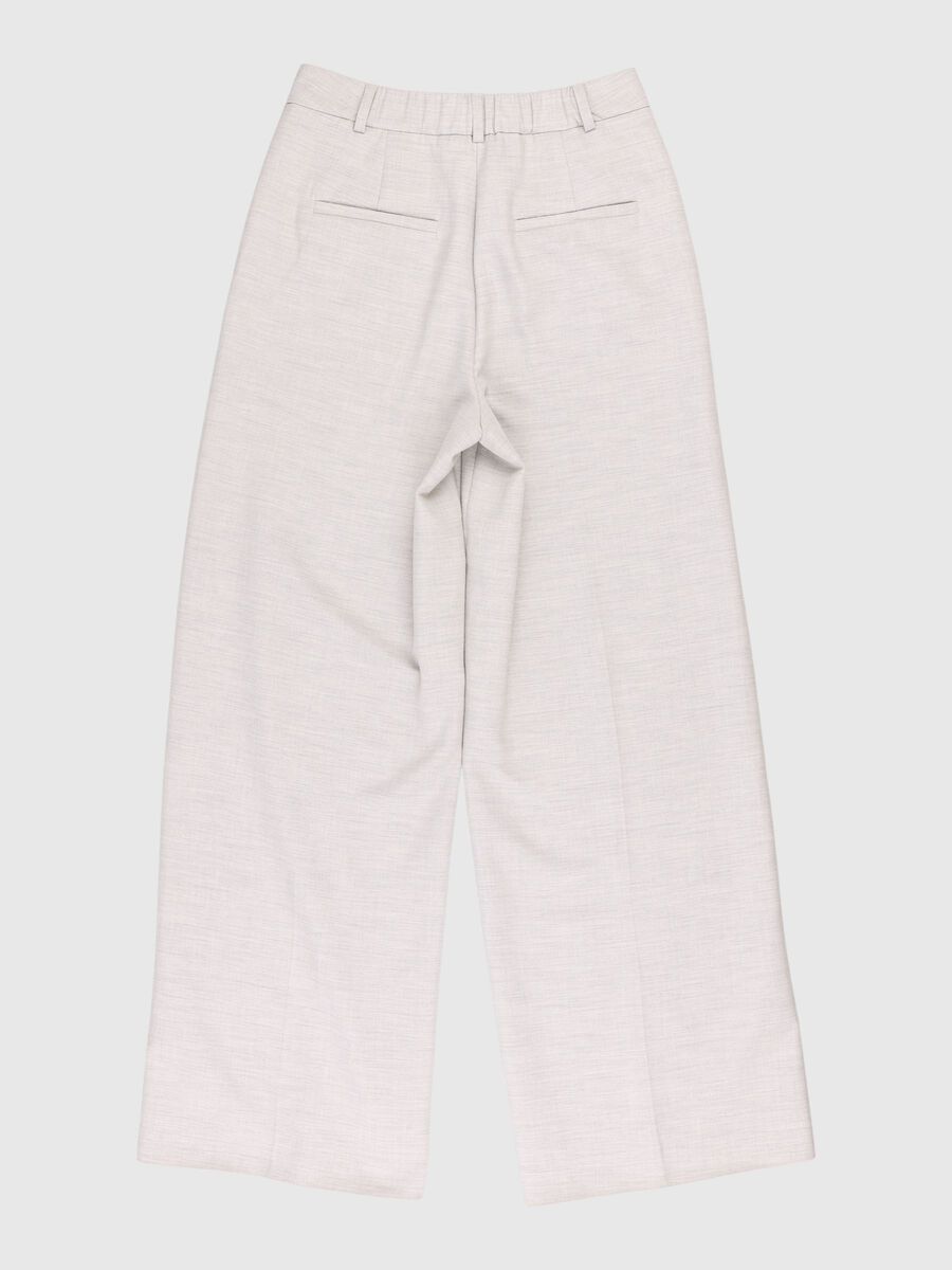 Selected VISCOSE BLEND WIDE-LEG TROUSERS, Dove, highres - 80000226_Dove_1127482_002.jpg