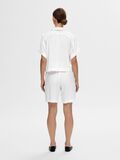 Selected VISCOSE BLEND SHORTS, Snow White, highres - 16093932_SnowWhite_004.jpg