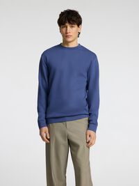 VISCOSE BLEND SWEATSHIRT, Oceana, highres