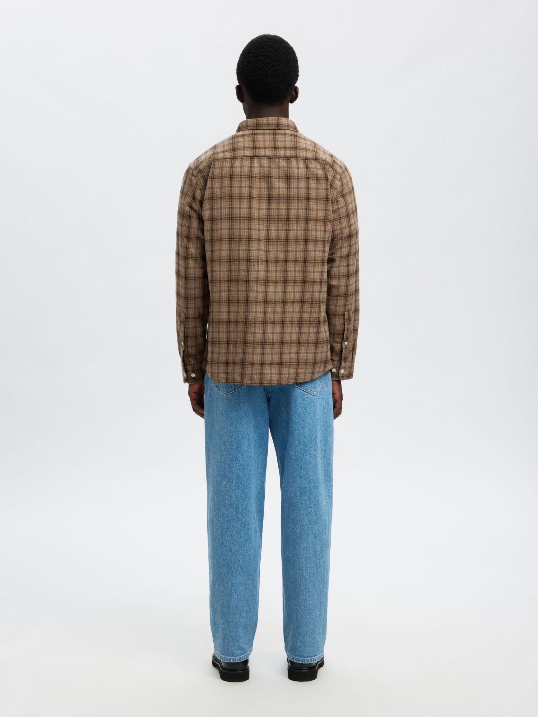 REGULAR FIT SHIRT, Savannah Tan, highres