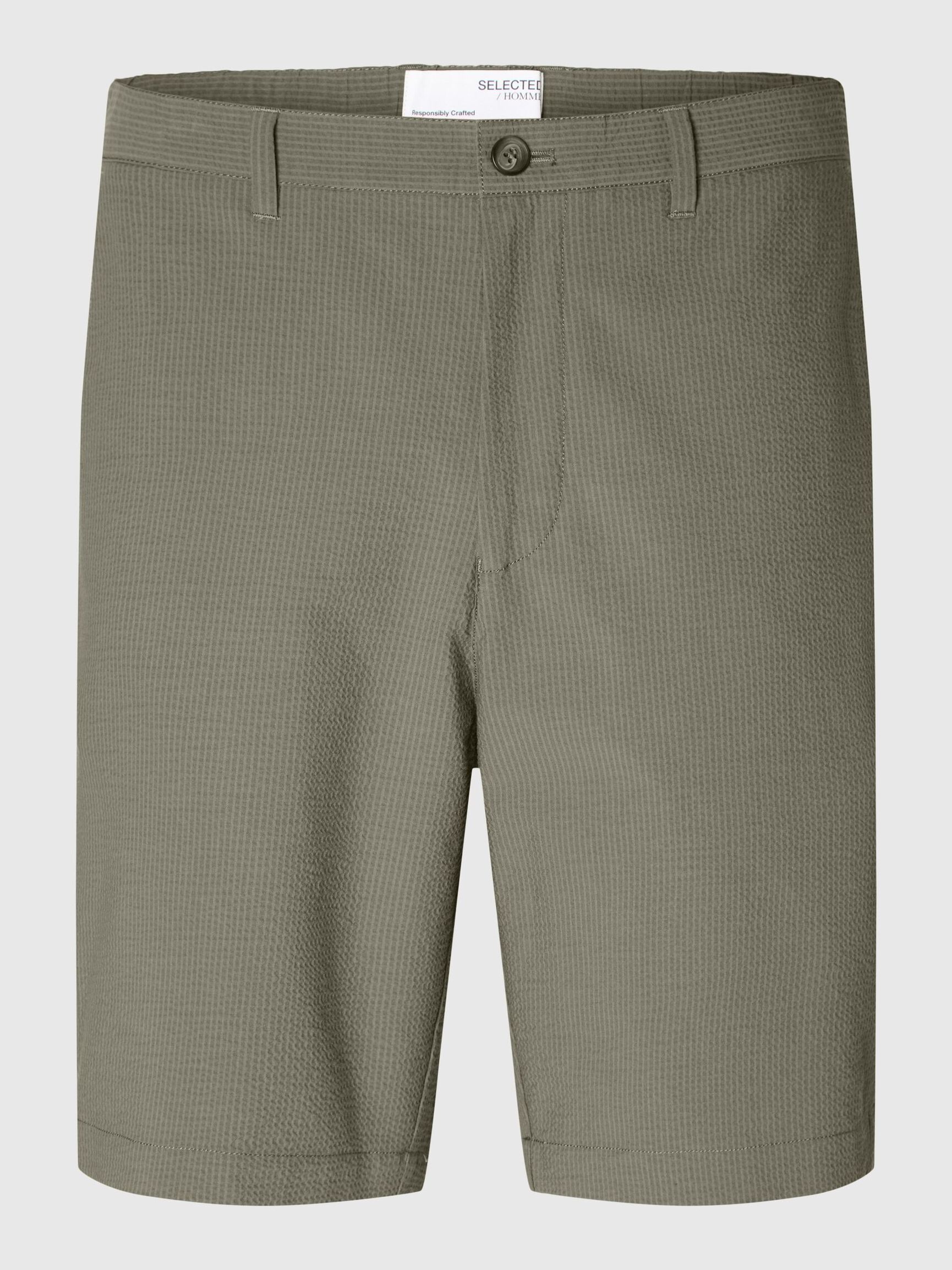SEERSUCKER SHORTS, Vetiver, highres