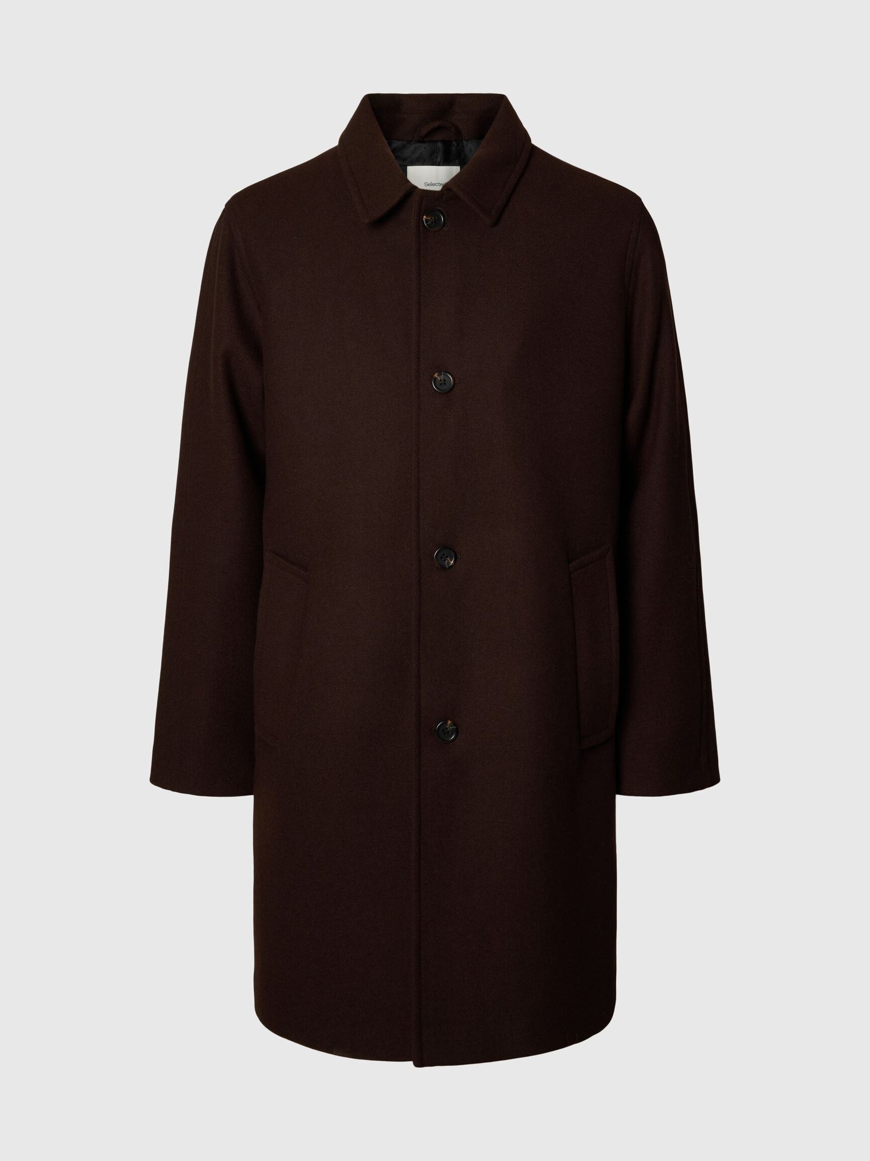 WOOL BLEND COAT, Delicioso, highres