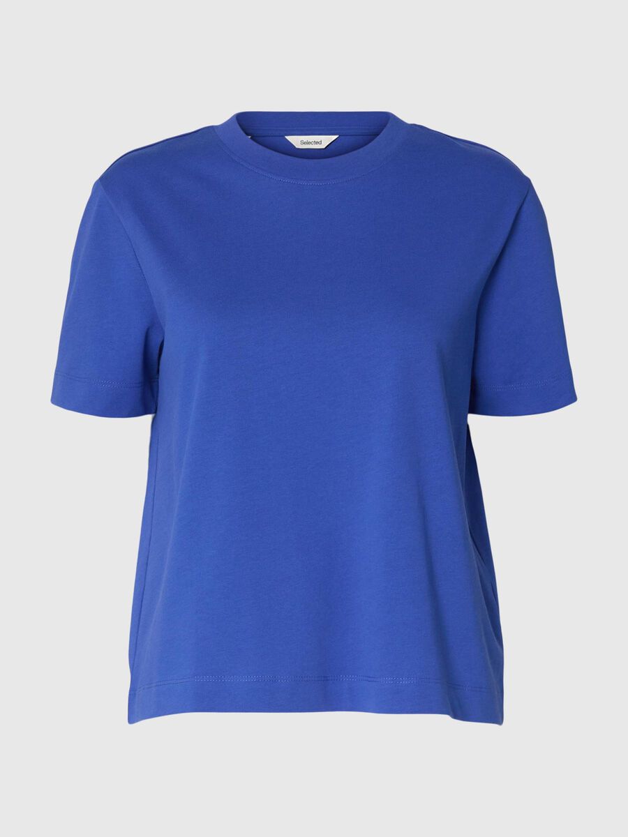 Selected T-SHIRT, Dazzling Blue, highres - 16087919_DazzlingBlue_001.jpg